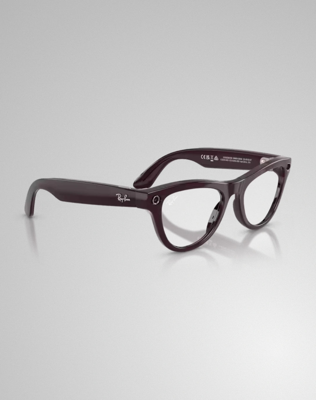 Ray-Ban Skyler 0RW4014 6701/CH – Lunettes de soleil œil de chat violet mystique