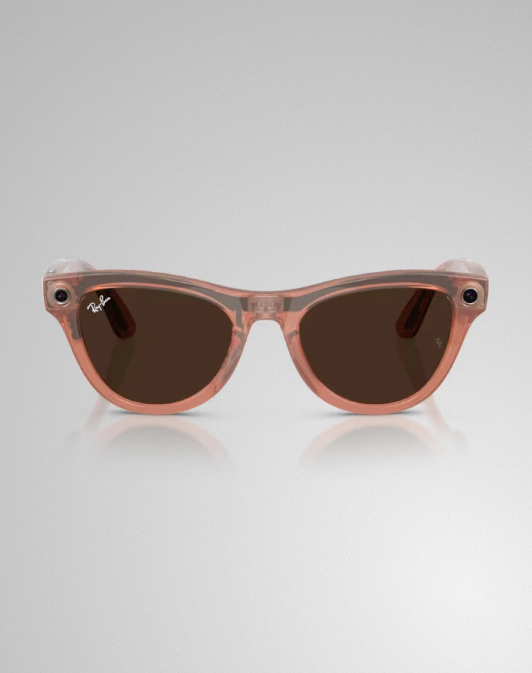 Ray-Ban Skyler 0RW4014 6778/M4 – Lunettes de soleil œil de chat pêche