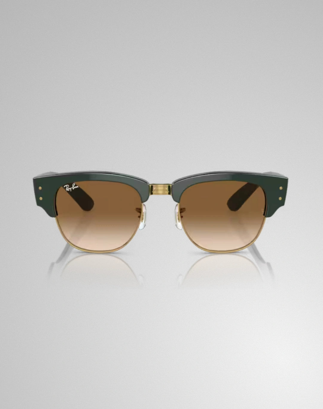 Ray-Ban 0RB0316S-136851 – Lunettes de soleil carré haut vert sur doré