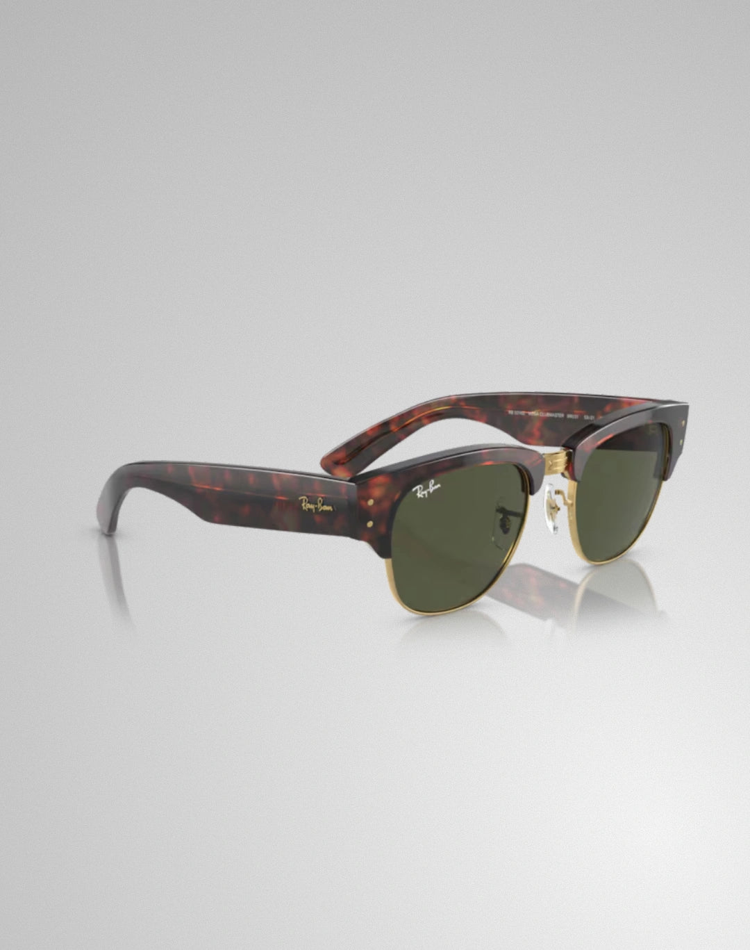 Ray-Ban 0RB0316S-99031 – Lunettes de soleil carré haut écaille de tortue sur doré