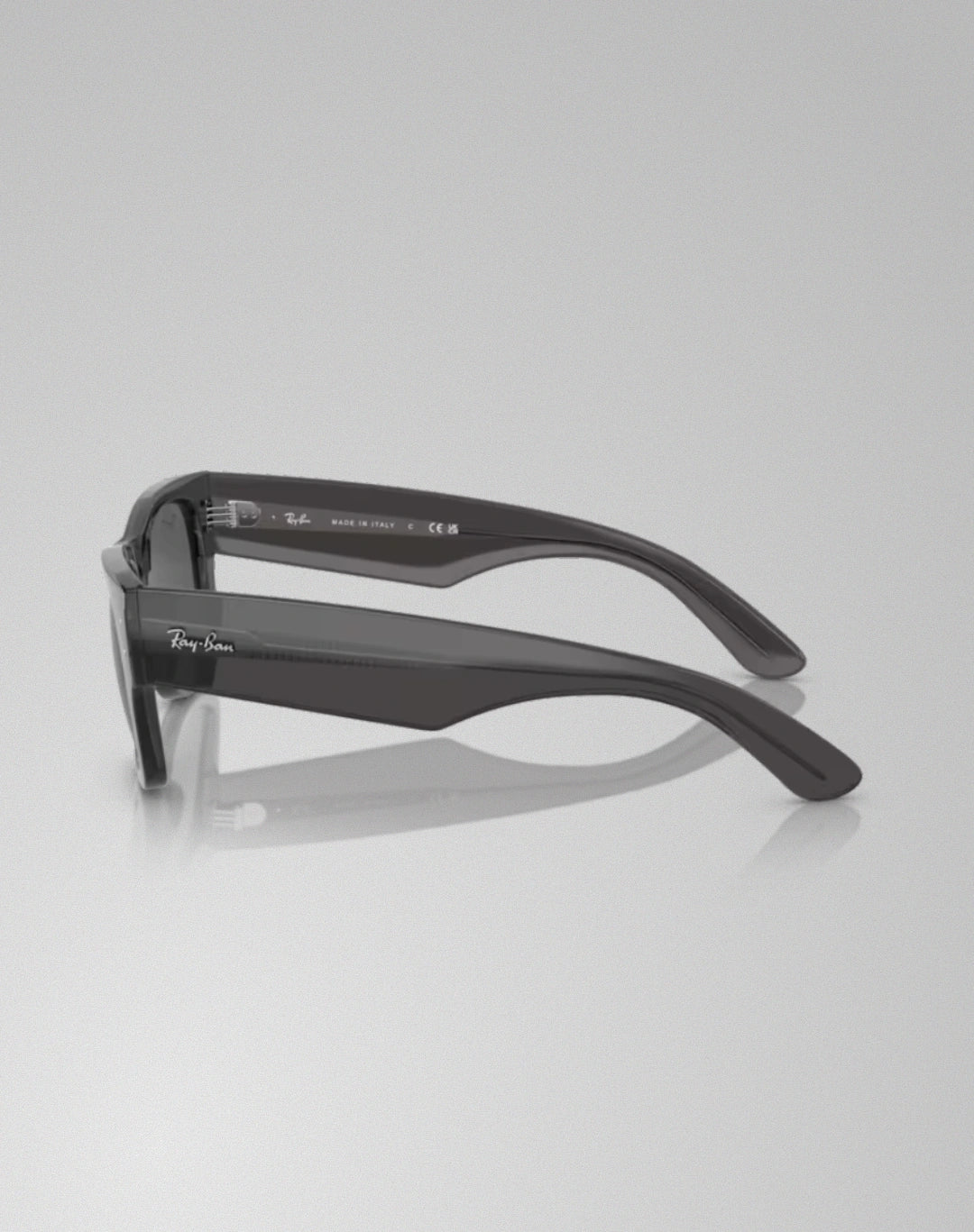 Ray-Ban 0RB0840S-1390B1 – Lunettes de soleil carré transparent noir
