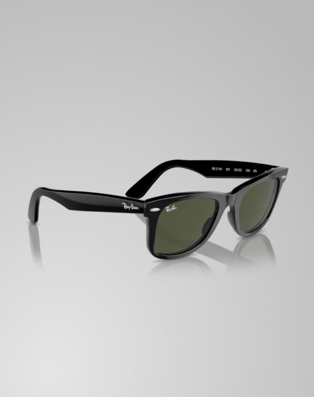 Ray-Ban 0RB2140-901 – Lunettes de soleil carrée noir