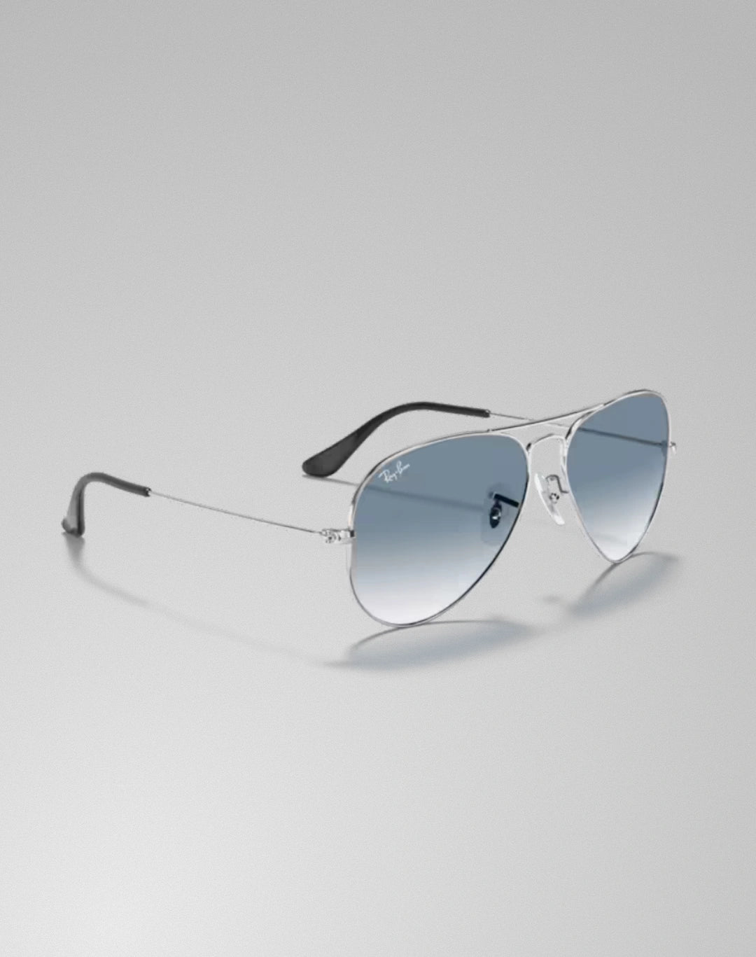 Ray-Ban 0RB3025-0033F – Lunettes de soleil pilote argent