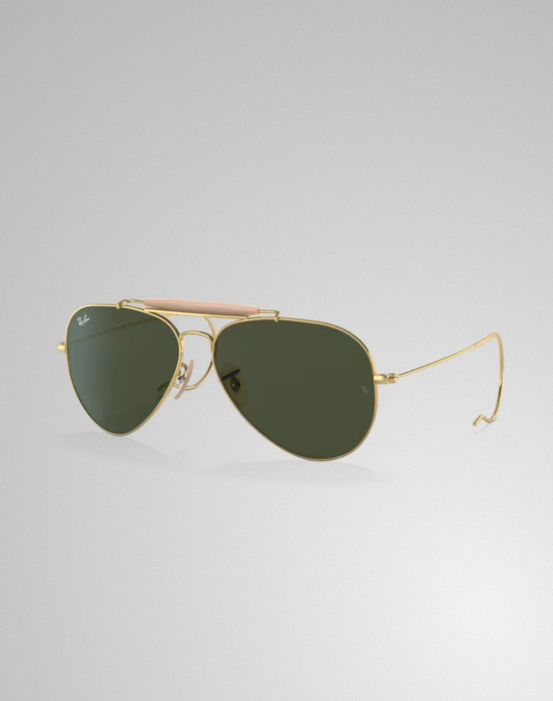 Ray-Ban 0RB3030-L0216 – Lunettes de soleil pilote doré arista