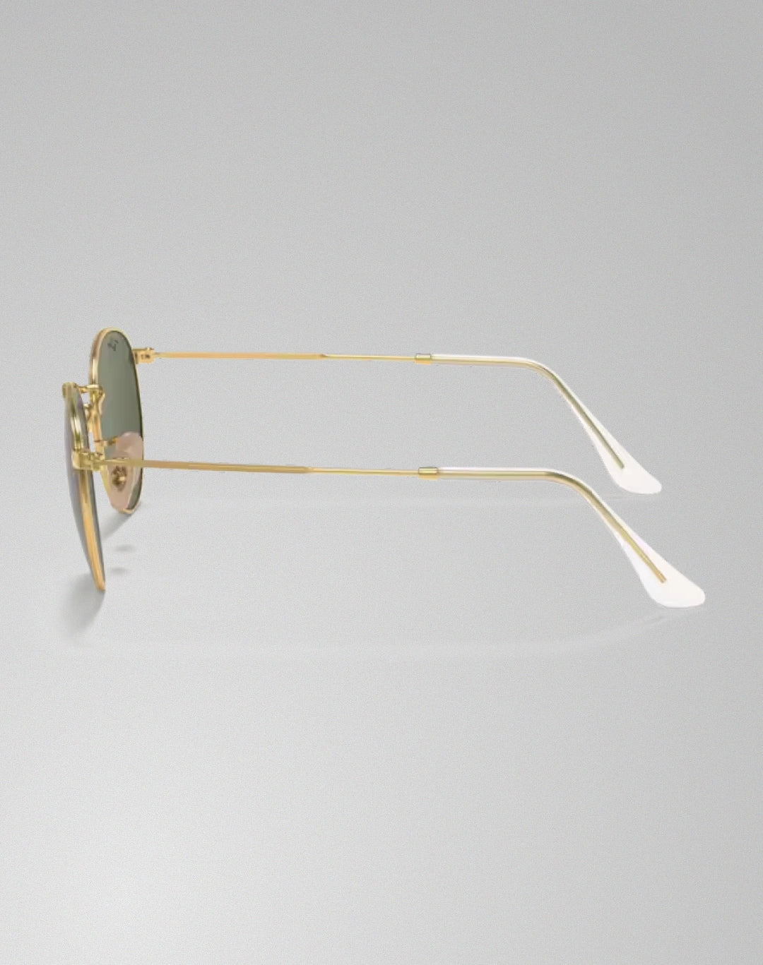 Ray-Ban 0RB3447N-001 – Lunettes de soleil ronde doré arista