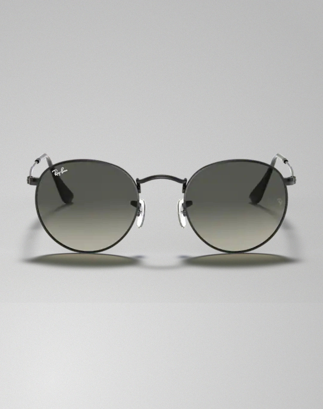 Ray-Ban 0RB3447N-00271 – Lunettes de soleil ronde noire