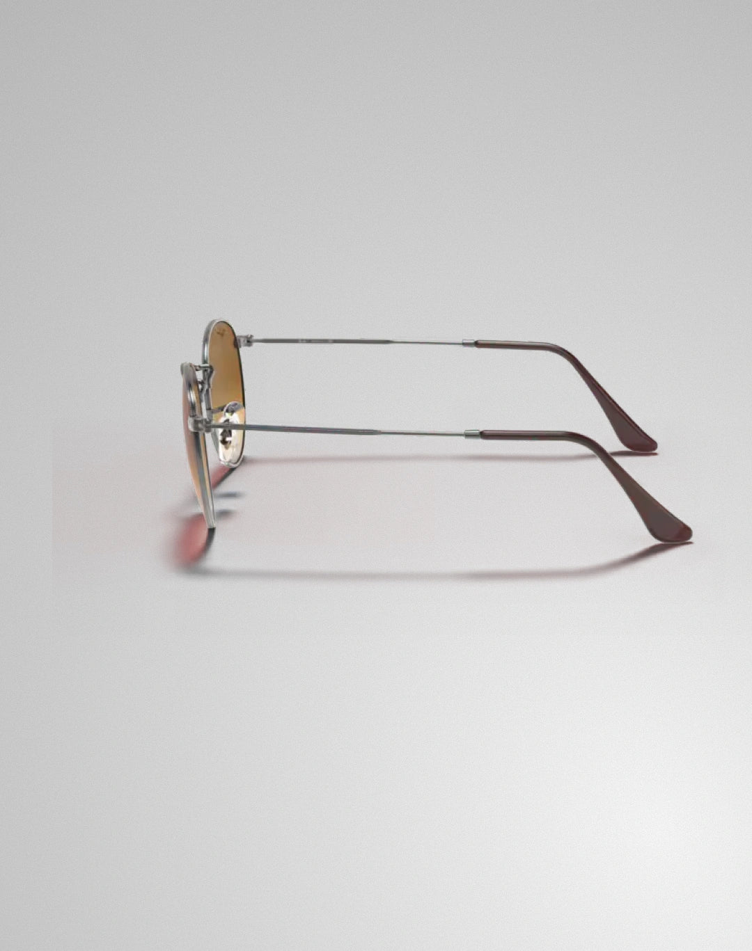 Ray-Ban 0RB3447N-00451 – Lunettes de soleil ronde gunmetal