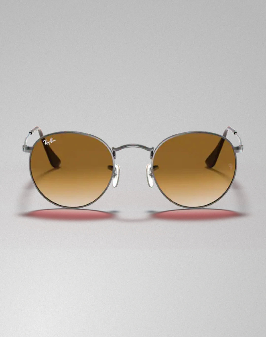 Ray-Ban 0RB3447N-00451 – Lunettes de soleil ronde gunmetal