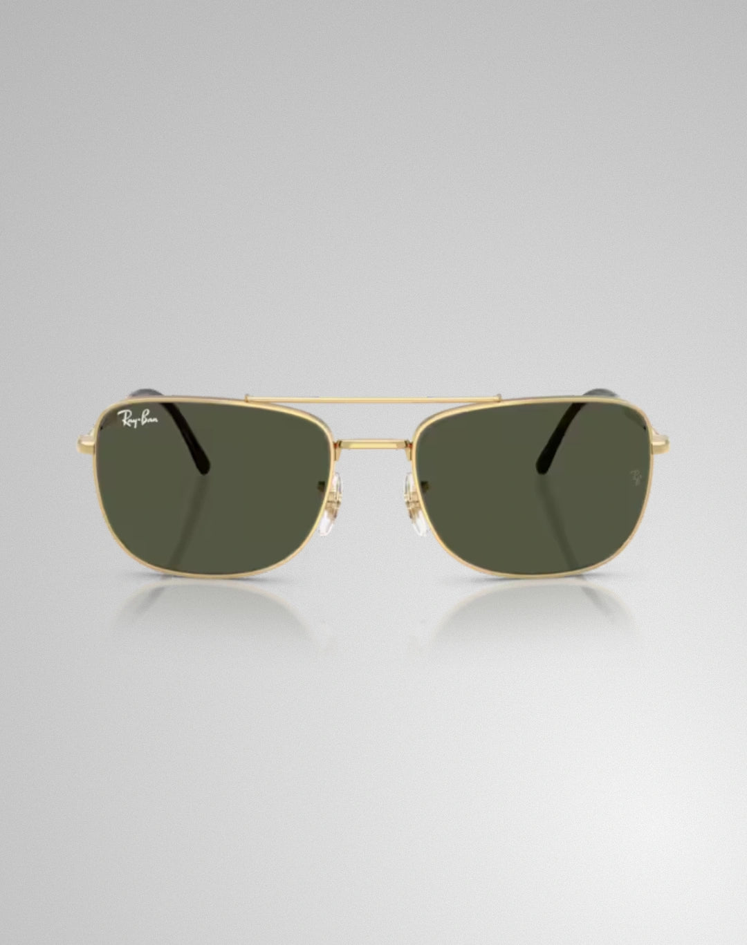 Ray-Ban 0RB3755-00131 – Lunettes de soleil rectangulaire doré arista