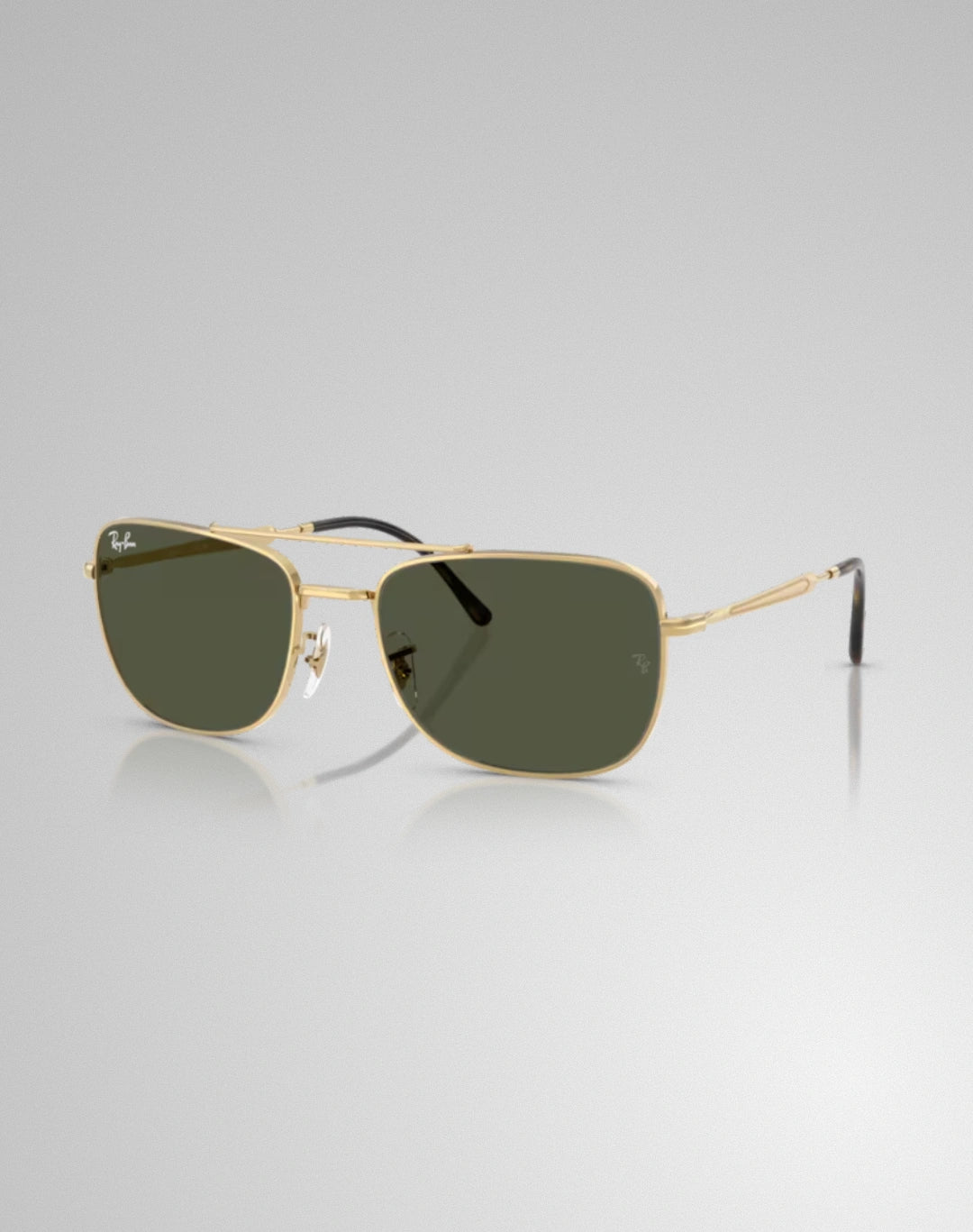 Ray-Ban 0RB3755-00131 – Lunettes de soleil rectangulaire doré arista