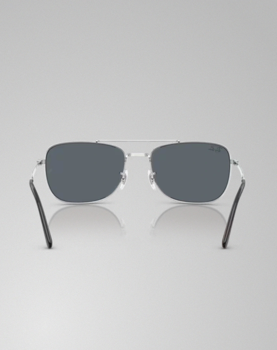 Ray-Ban 0RB3755-003R5 – Lunettes de soleil rectangulaire argent