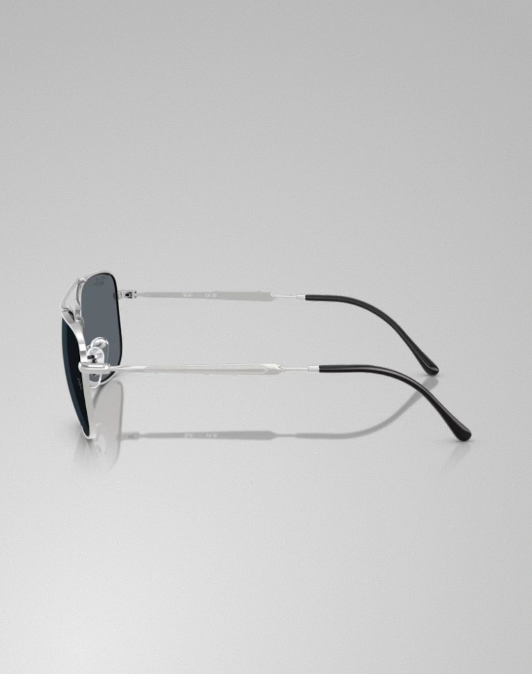 Ray-Ban 0RB3755-003R5 – Lunettes de soleil rectangulaire argent