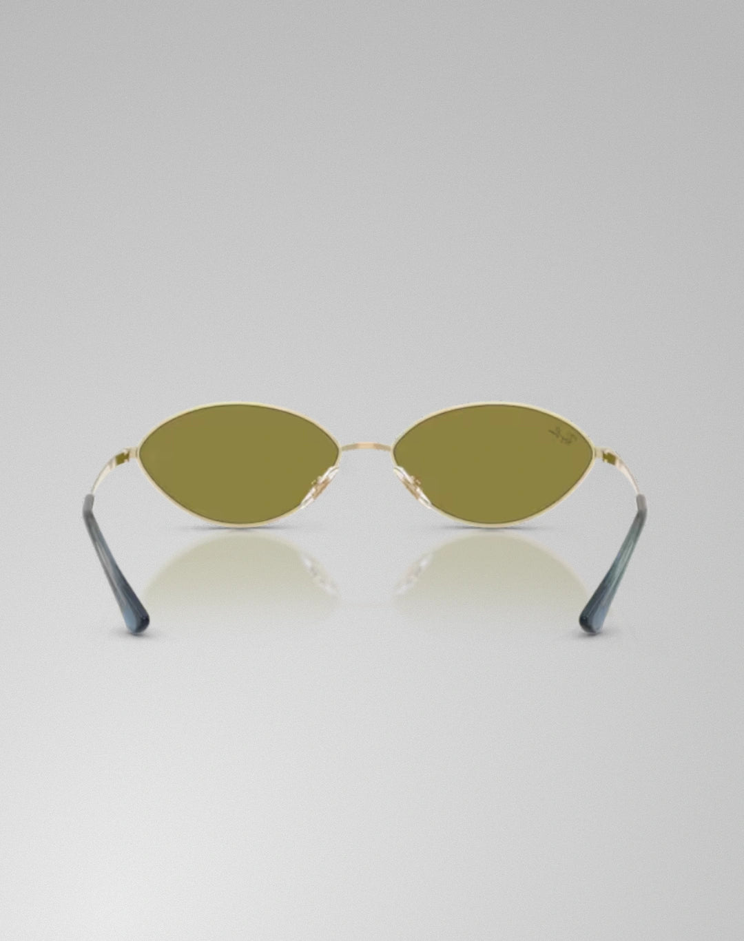 Ray-Ban 0RB3757-92132 – Lunettes de soleil ovale or pâle