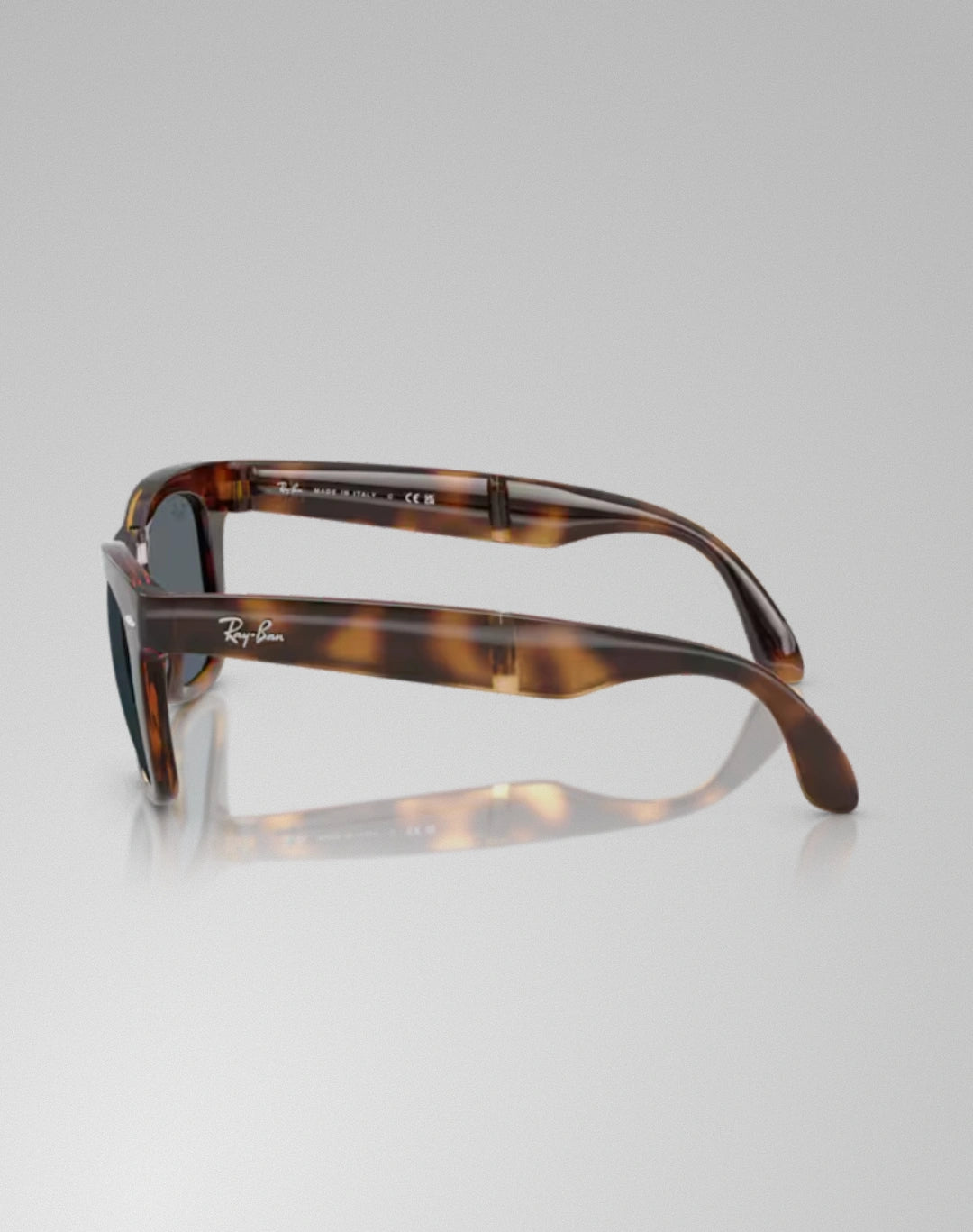 Ray-Ban RB4105 710R5 – Lunettes de soleil carrées havana