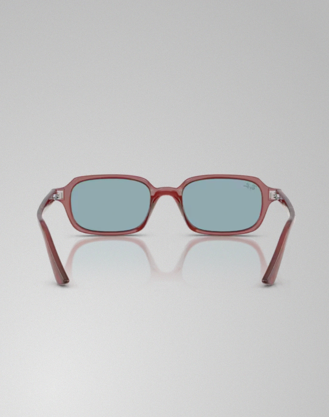 Ray-Ban 0RB4455-680980 – Lunettes de soleil pillow marron rouille