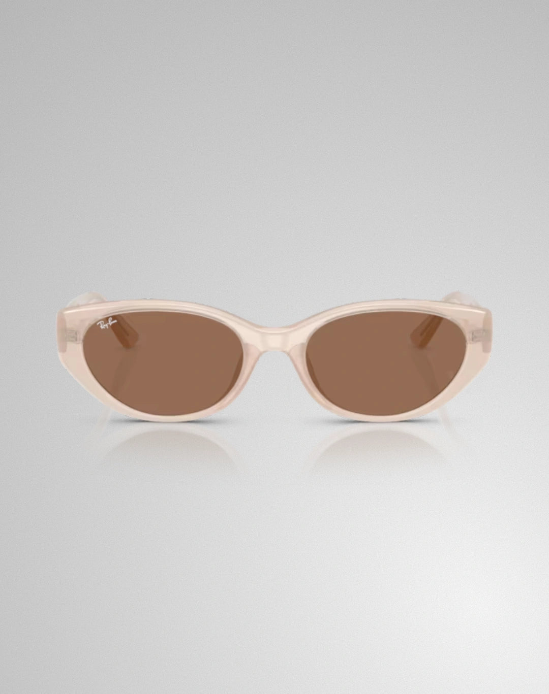 Ray-Ban 0RB4457D-678673 – Lunettes de soleil pillow beige opalescent