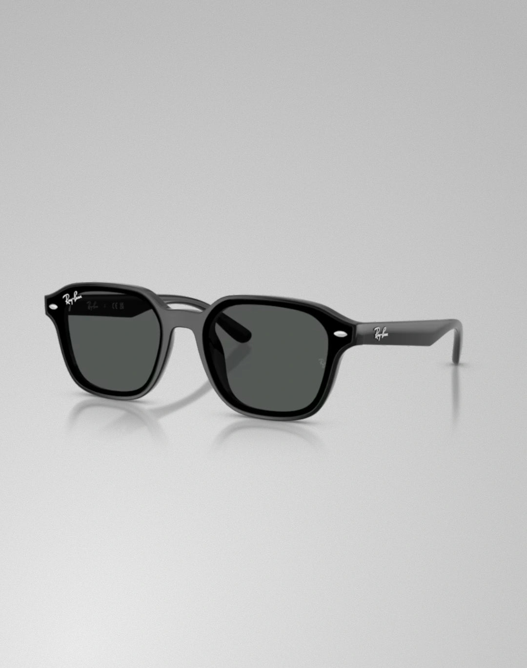 Ray-Ban 0RB4458D-60187 – Lunettes de soleil carré noir