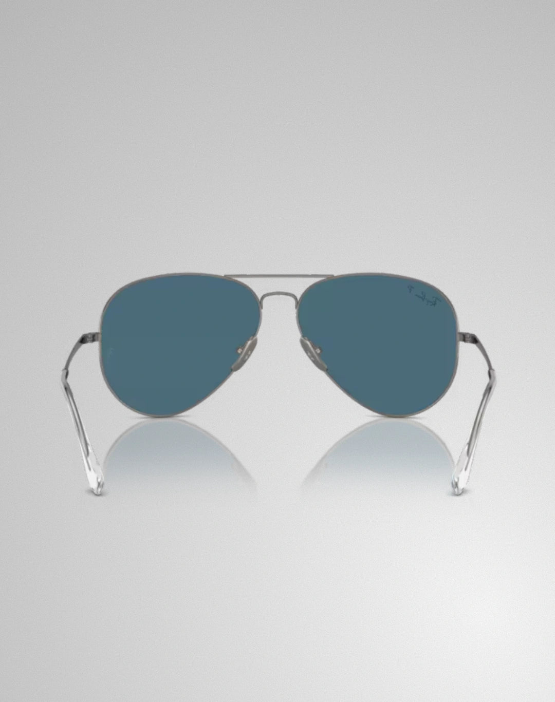 Ray-Ban 0RB8089-165S2 – Lunettes de soleil pilote gunmetal