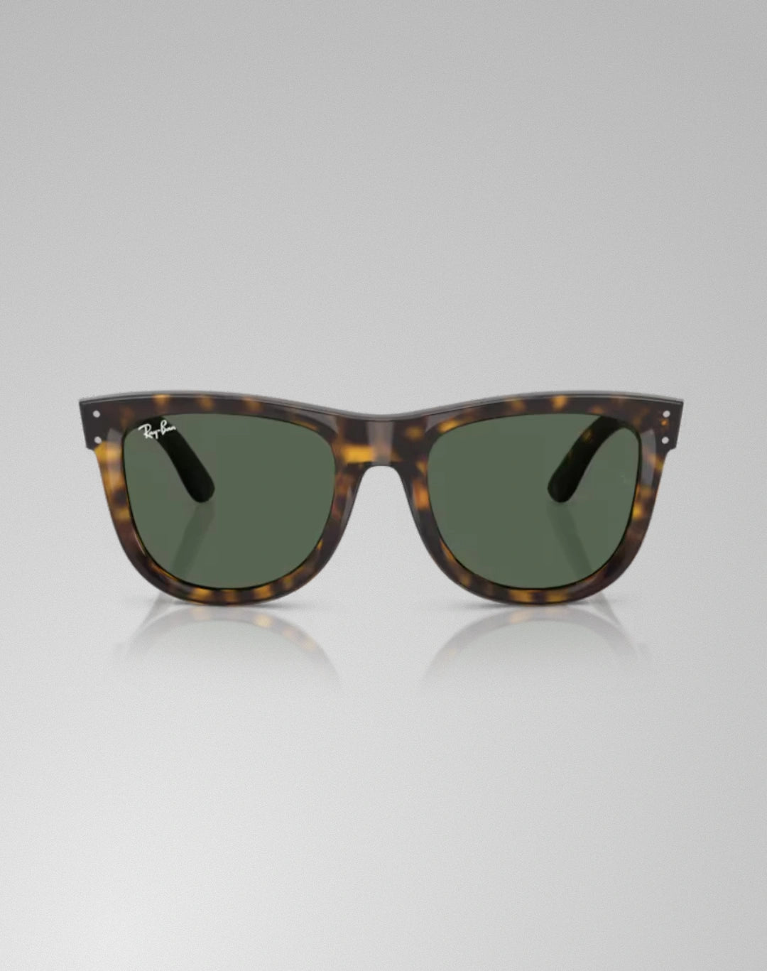 Ray-Ban 0RB0502S-6790VR – Lunettes de soleil carré havana foncé