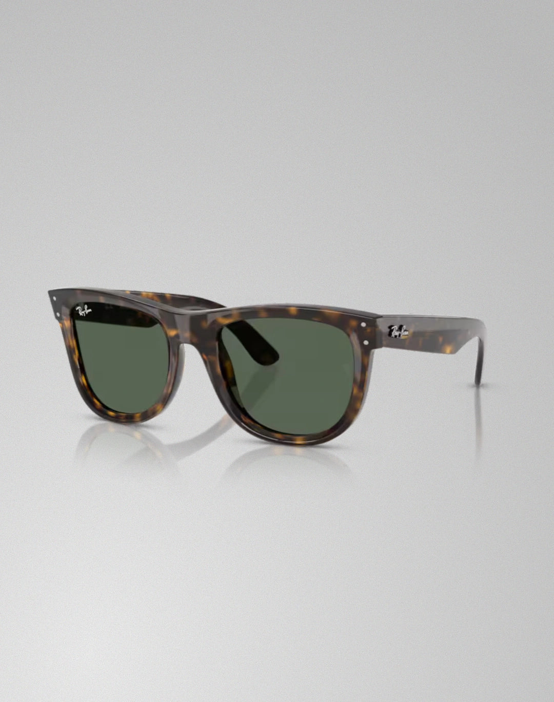 Ray-Ban 0RB0502S-6790VR – Lunettes de soleil carré havana foncé