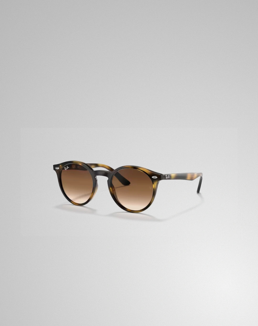 Ray-Ban 0RJ9064S-712313 – Lunettes de soleil pantos transparent marron