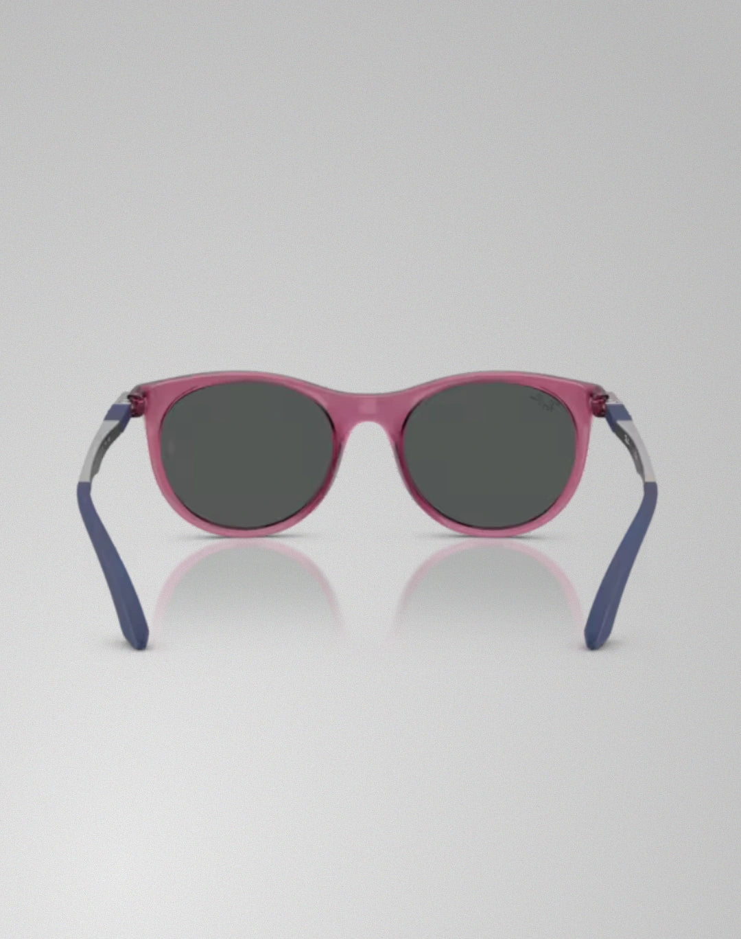 Ray-Ban 0RJ9082S-718687 – Lunettes de soleil pantos violet transparent