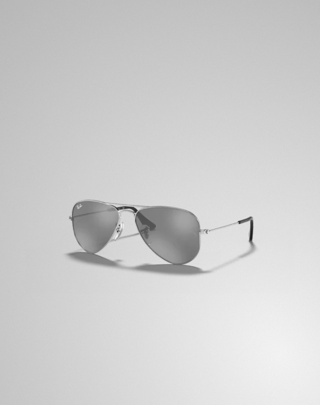 Ray-Ban 0RJ9506S-2126G – Lunettes de soleil pilote argent