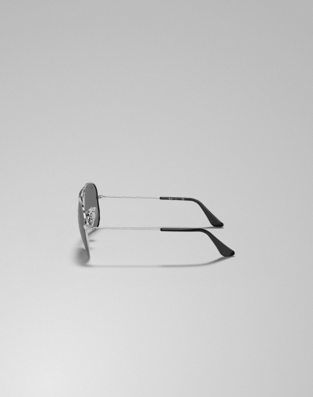 Ray-Ban 0RJ9506S-2126G – Lunettes de soleil pilote argent