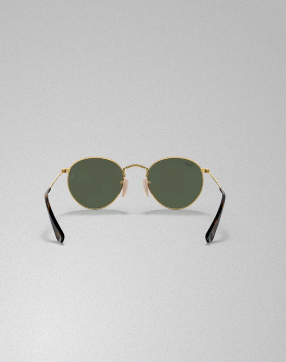 Ray-Ban 0RJ9547S-22371 – Lunettes de soleil rond doré arista