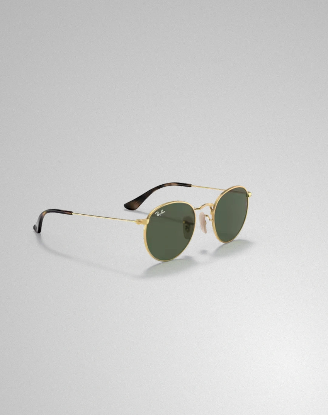 Ray-Ban 0RJ9547S-22371 – Lunettes de soleil rond doré arista