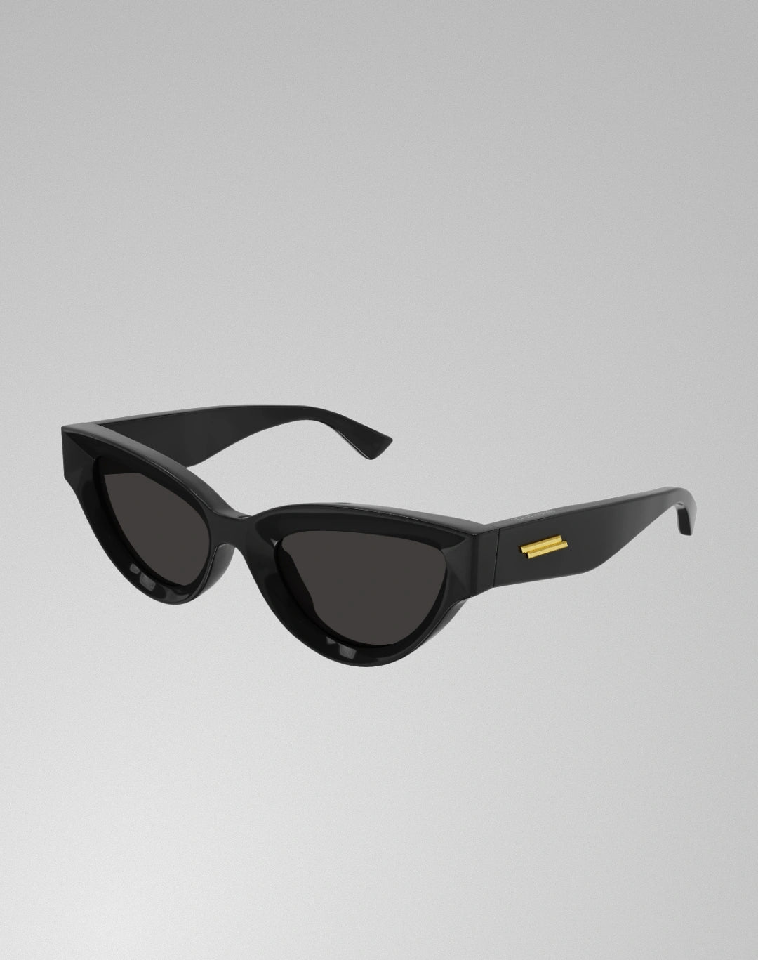 Bottega Veneta BV1249S-001 – Lunettes de soleil œil-de-chat noir (L)