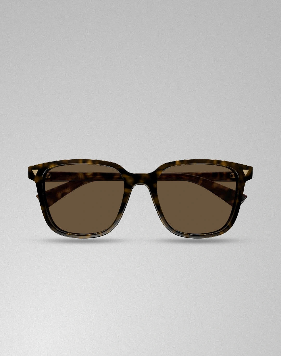 Bottega Veneta BV1255SA-002 – Lunettes de soleil rectangulaire havane (L)
