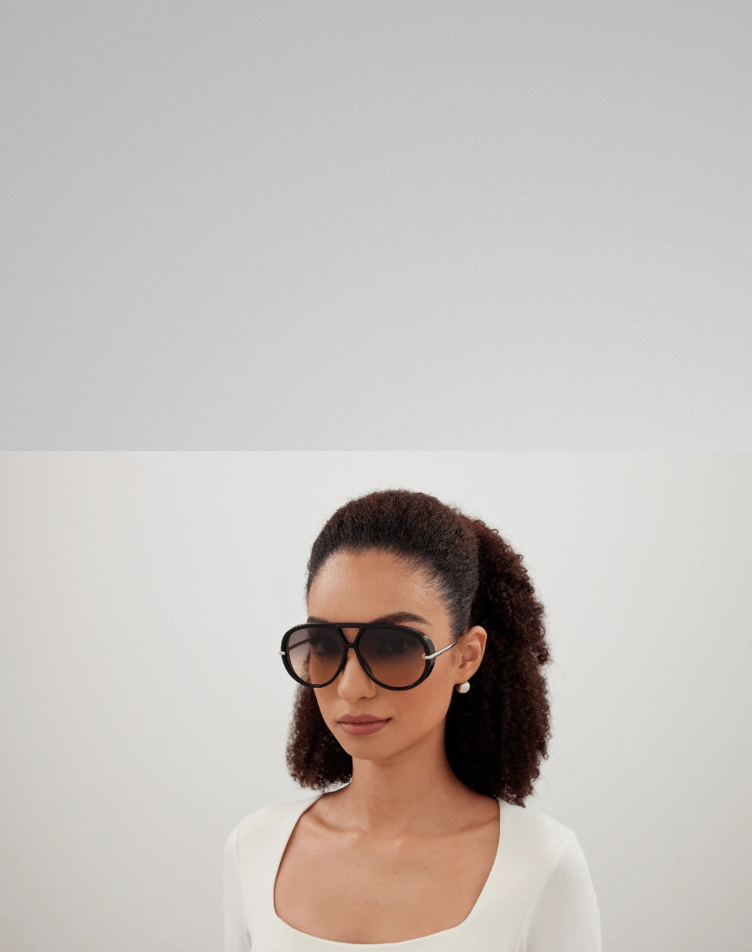 Bottega Veneta BV1273S-010 – Lunettes de soleil pilote noir (XL)