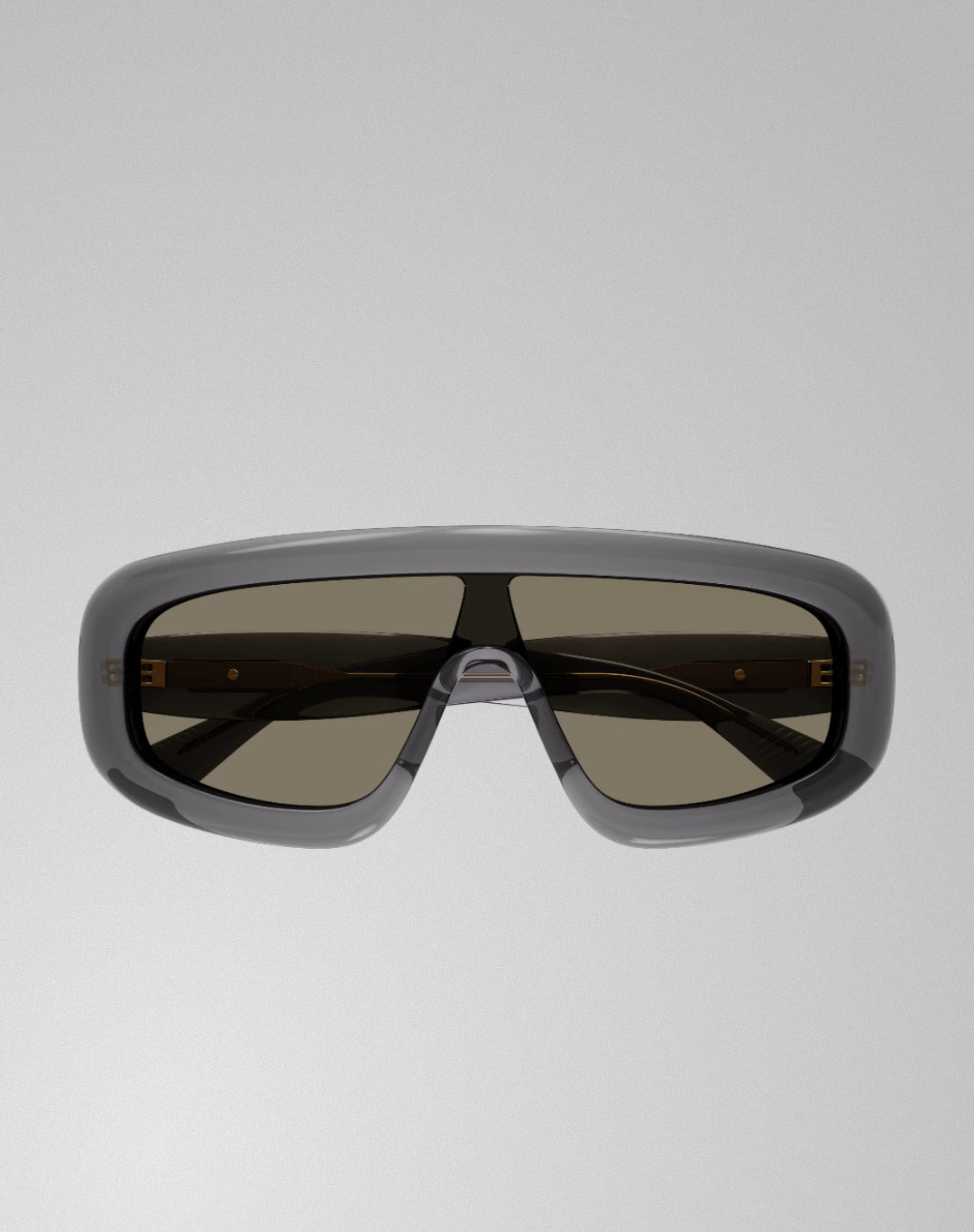 Bottega Veneta BV1281S-003 – Lunettes de soleil masque gris (M)