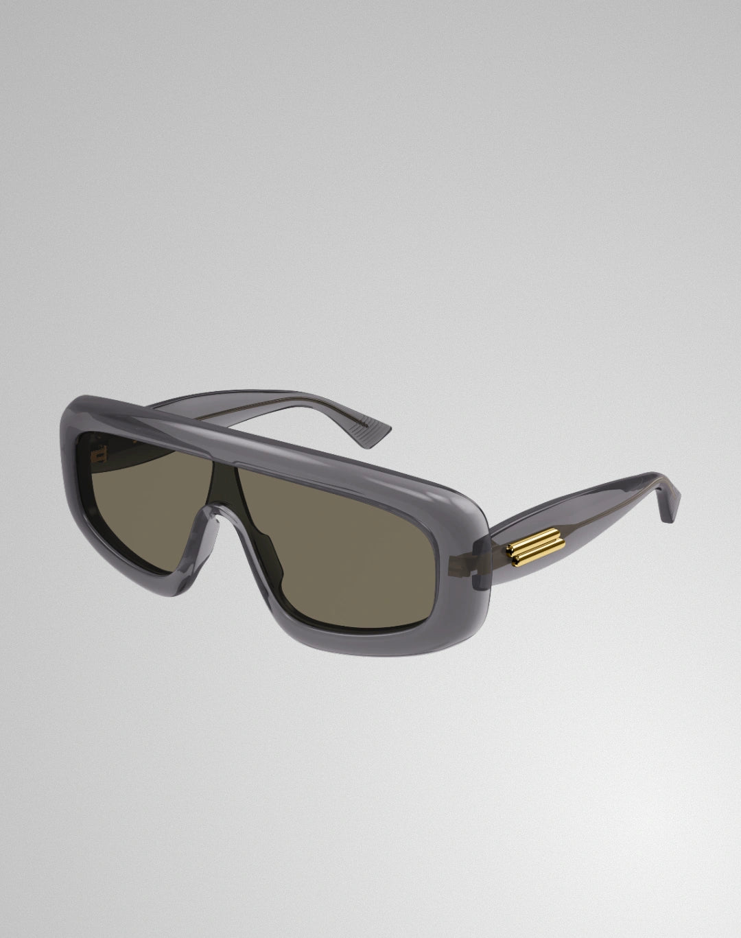 Bottega Veneta BV1281S-003 – Lunettes de soleil masque gris (M)