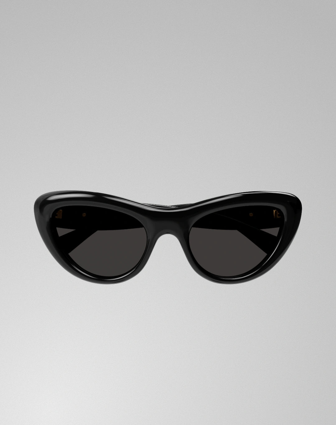 Bottega Veneta BV1282S-001 – Lunettes de soleil oeil-de-chat noir (M)