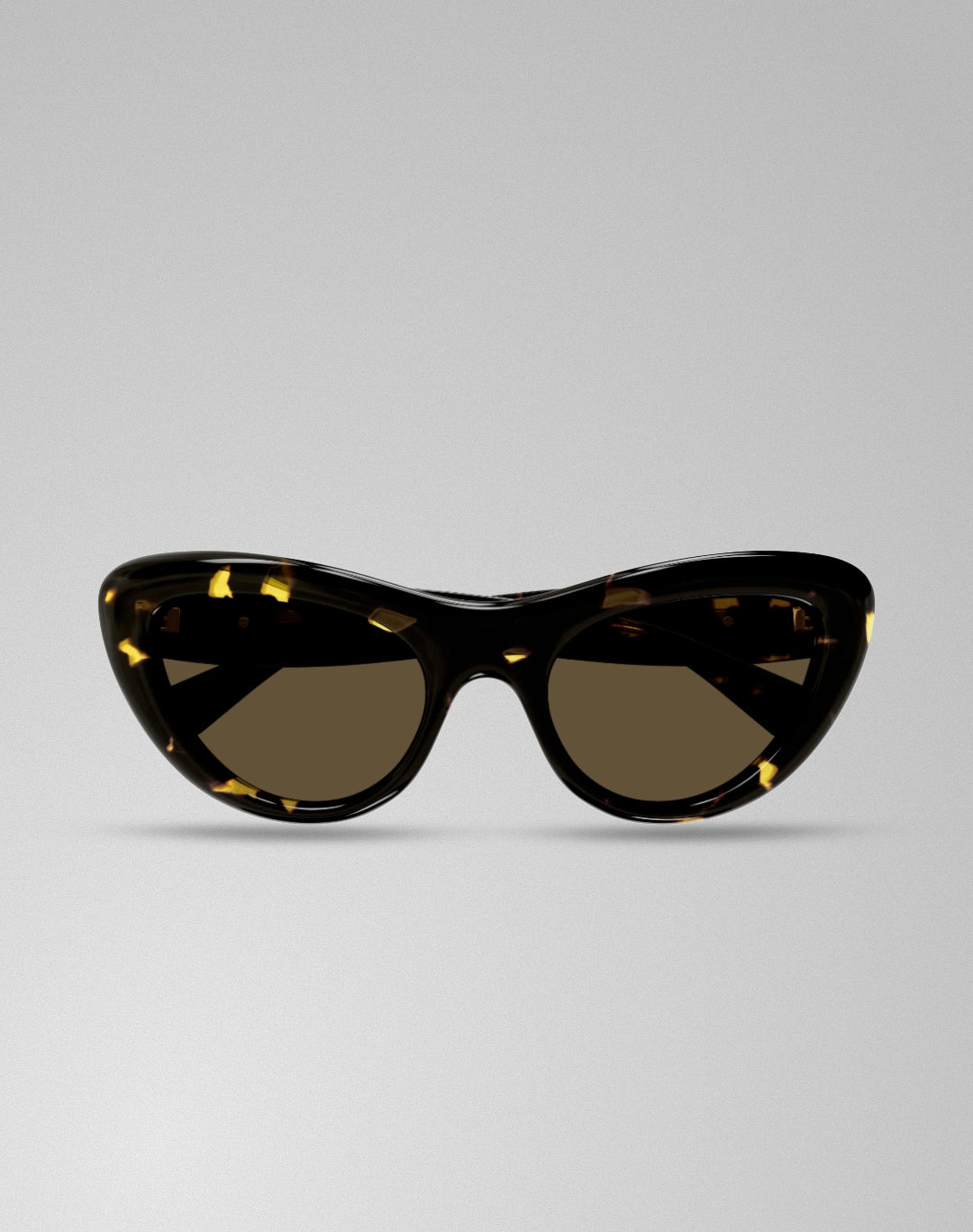 Bottega Veneta BV1282S-002 – Lunettes de soleil oeil-de-chat Havana (M)