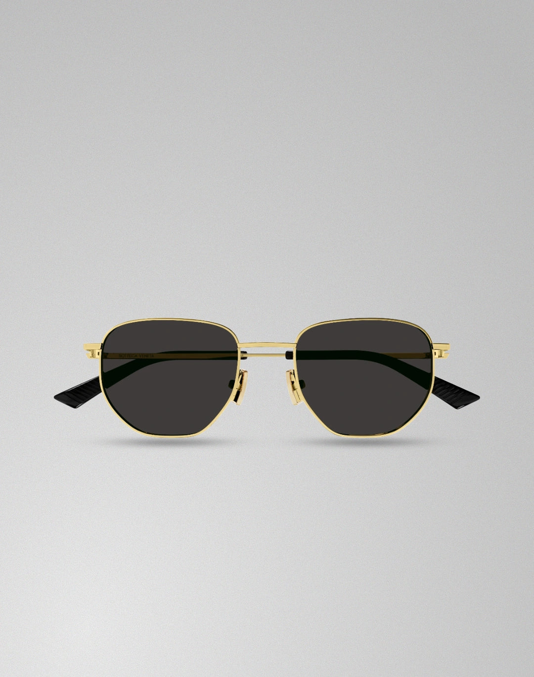 Bottega Veneta BV1301S-001 – Lunettes de soleil pantos or (S)