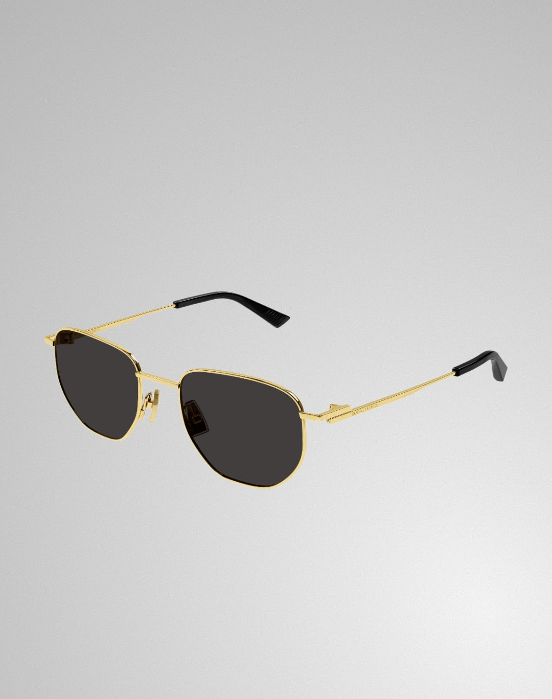 Bottega Veneta BV1301S-001 – Lunettes de soleil pantos or (S)