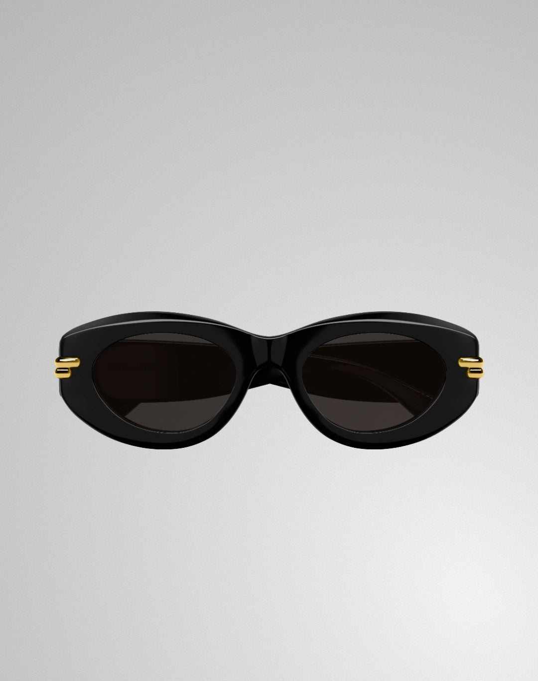 Bottega Veneta BV1322S-001 – Lunettes de soleil œil de chat noir (M)