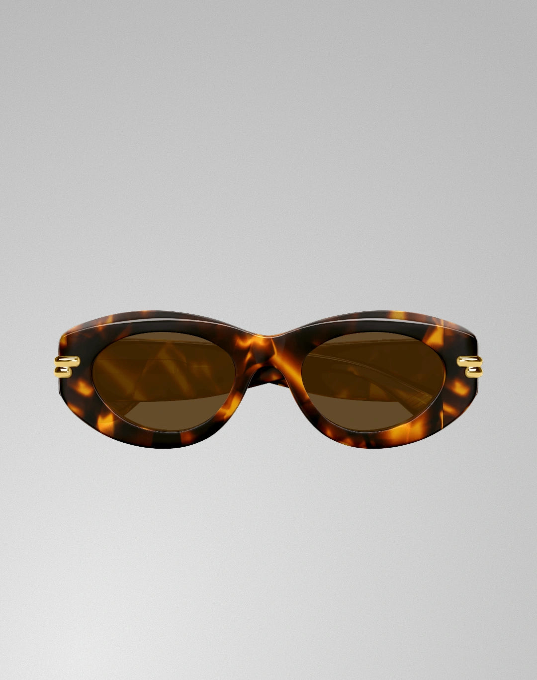 Bottega Veneta BV1322S-002 – Lunettes de soleil œil de chat Havana (M)