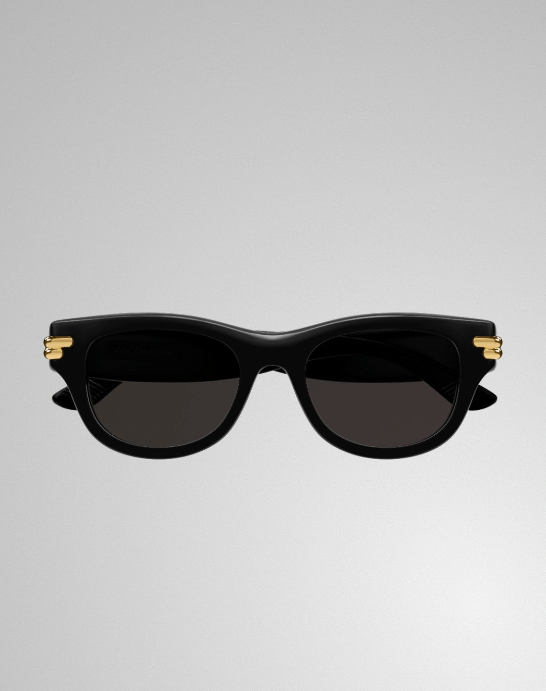 Bottega Veneta BV1323SK-001 – Lunettes de soleil rectangulaire noir (M)