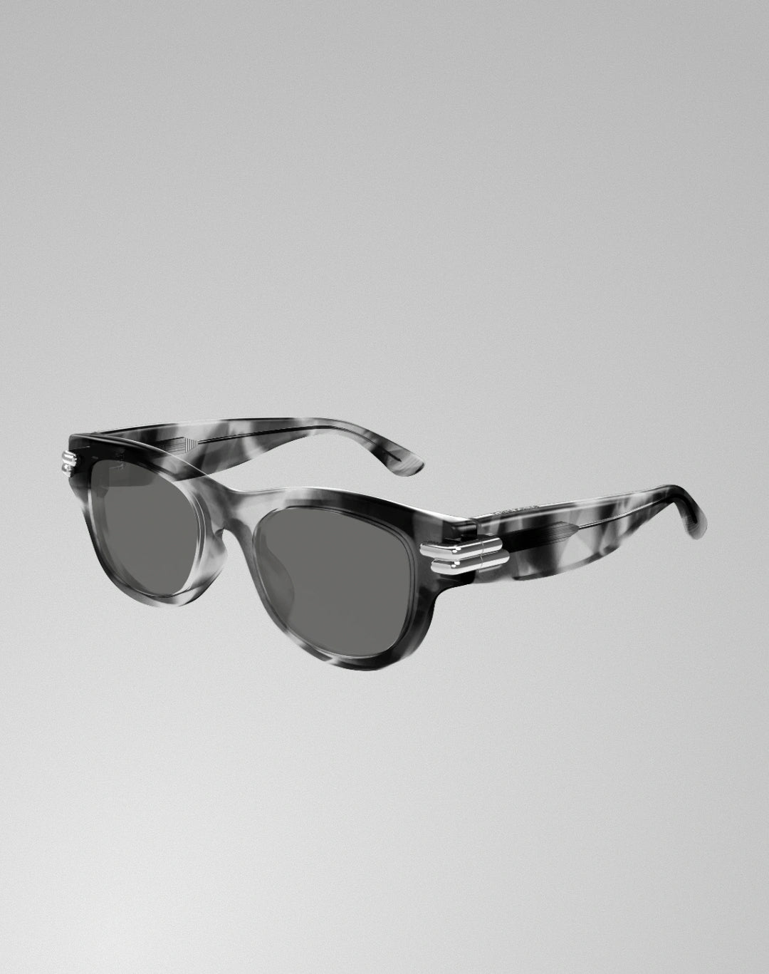 Bottega Veneta BV1323SK-002 – Lunettes de soleil rectangulaire Havana (M)