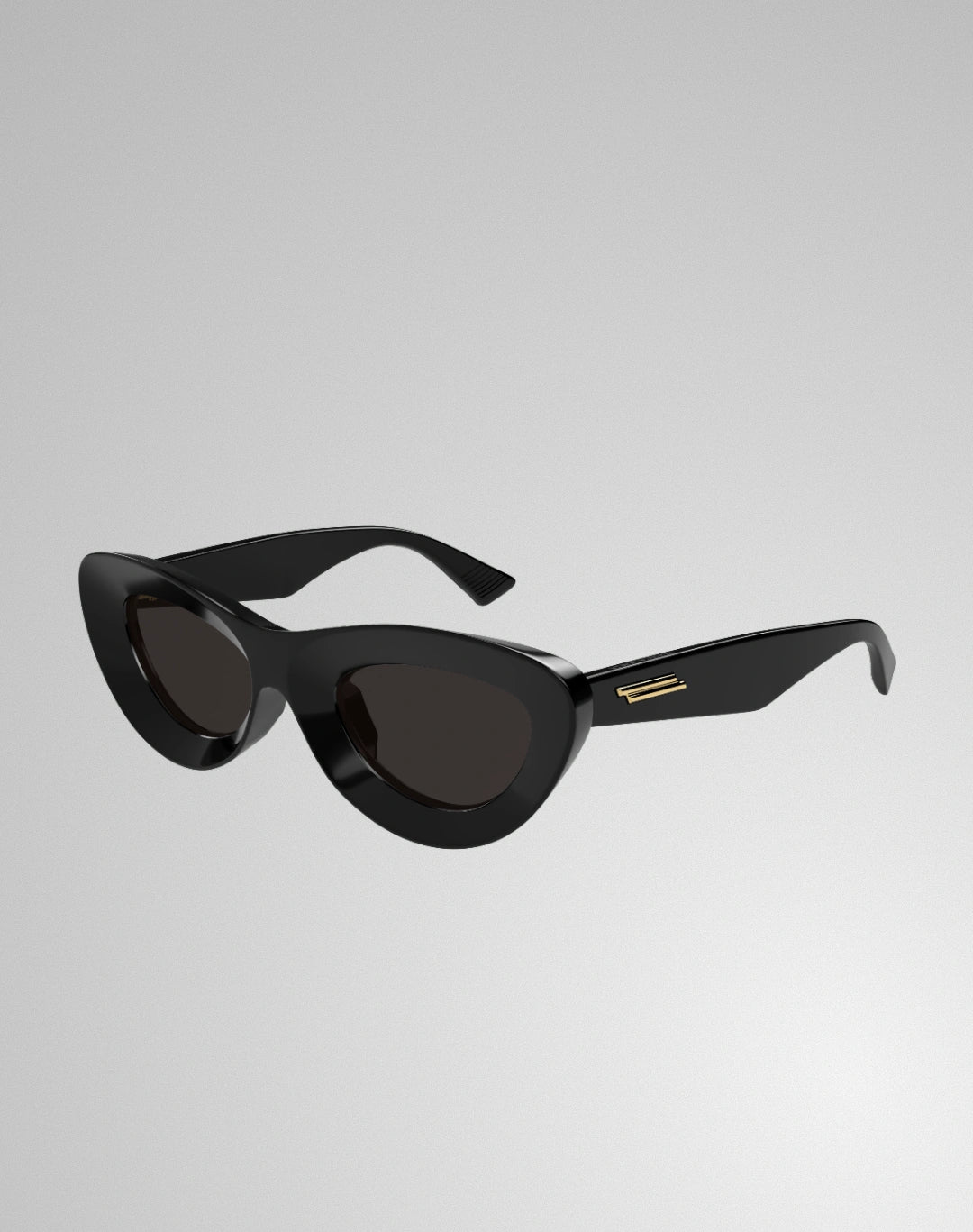 Bottega Veneta BV1325S-004 – Lunettes de soleil œil de chat vert (S)