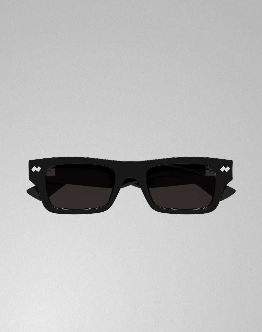 Bottega Veneta BV1351S-001 – Lunettes de soleil rectangulaire noir (M)