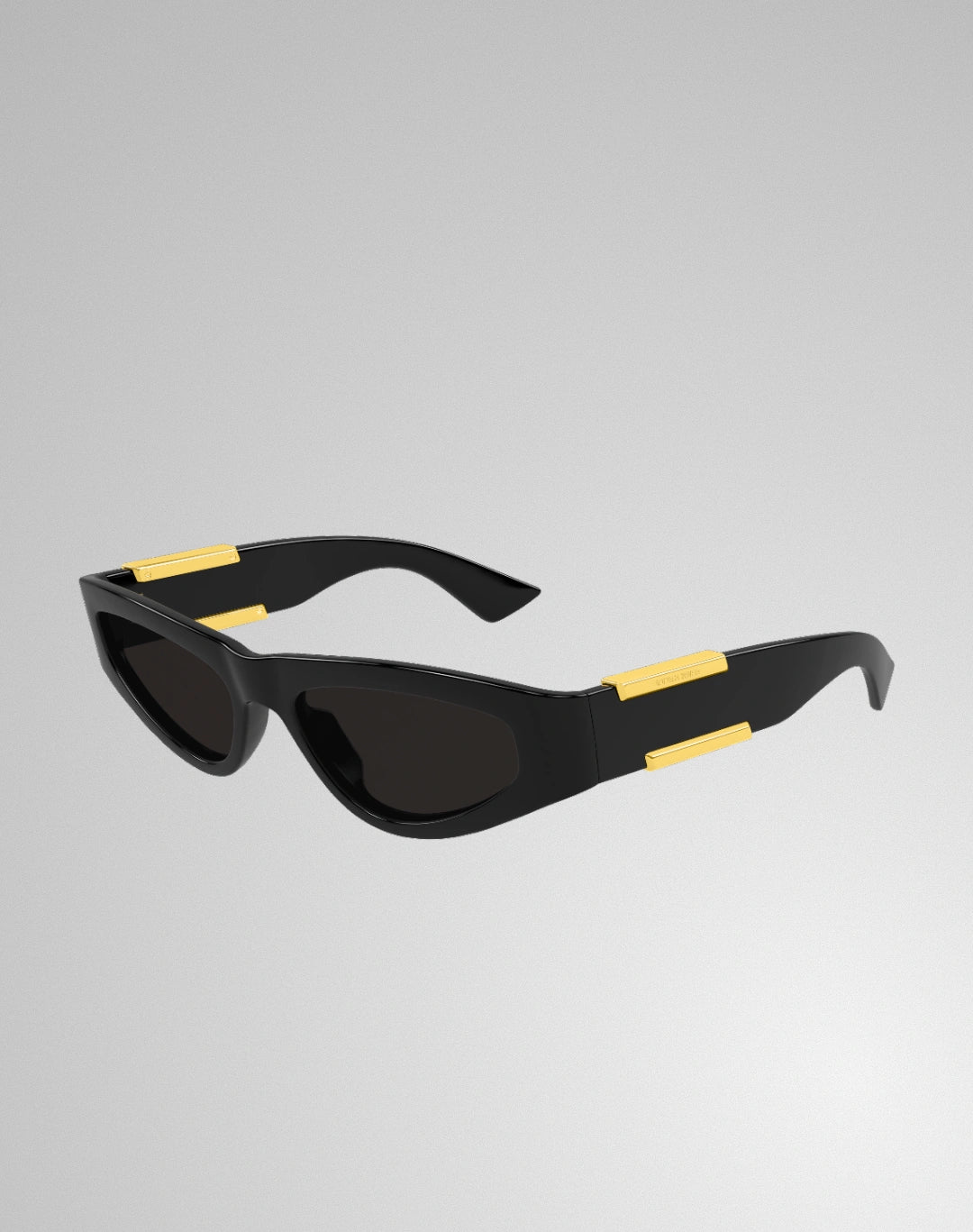 Bottega Veneta BV1407S-001 – Lunettes de soleil œil de chat noir (M)