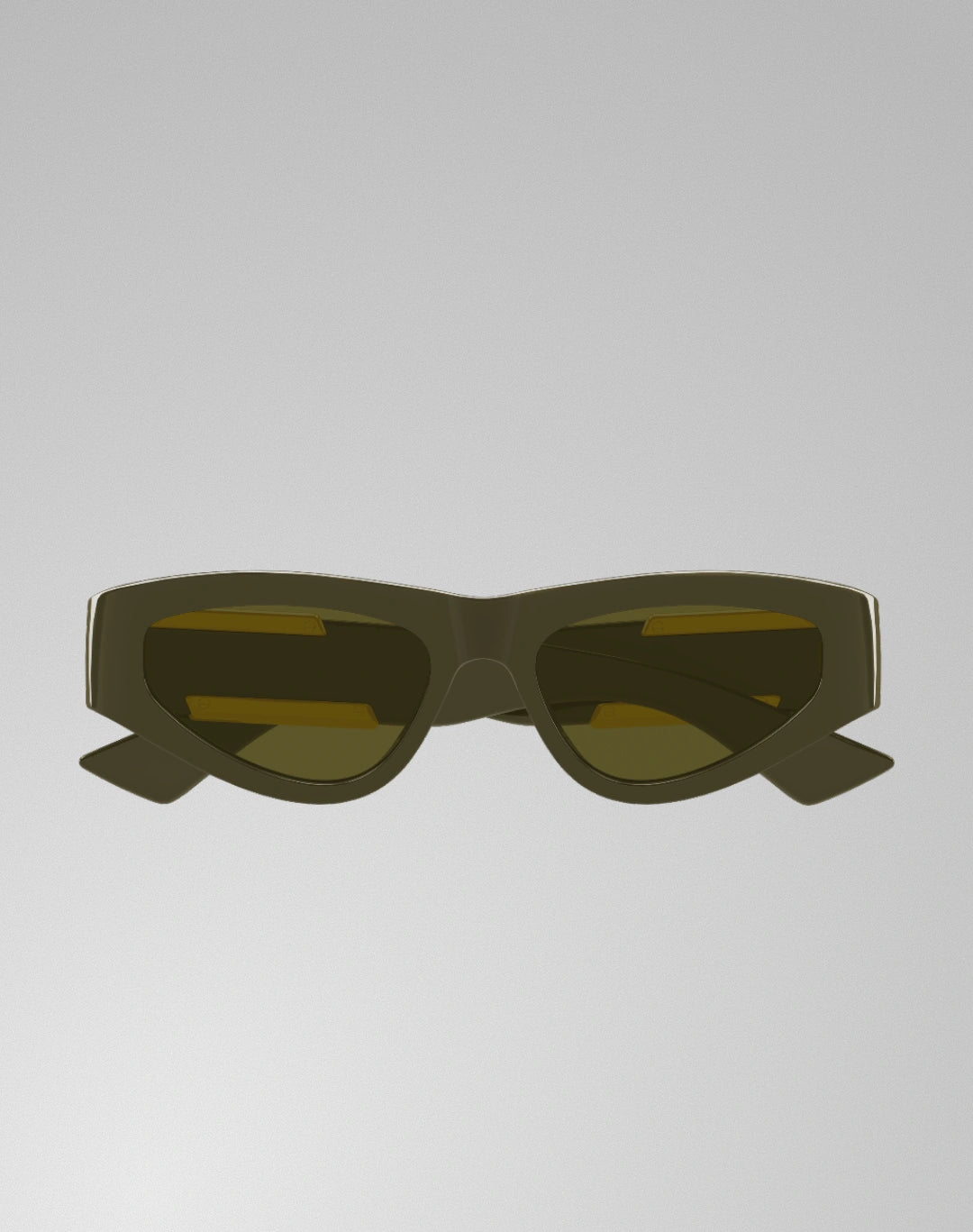 Bottega Veneta BV1407S-003 – Lunettes de soleil œil de chat gris (M)