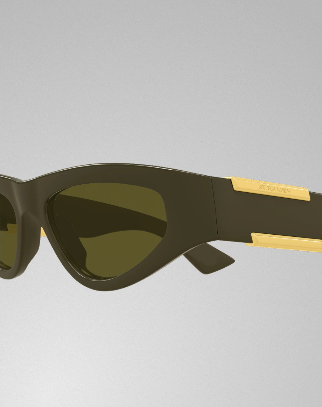 Bottega Veneta BV1407S-003 – Lunettes de soleil œil de chat gris (M)