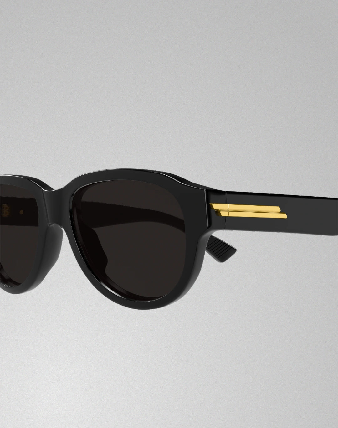 Bottega Veneta BV1410S-001 – Lunettes de soleil pilote noir (M)