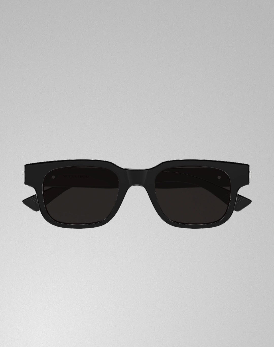 Bottega Veneta BV1411S-001 – Lunettes de soleil rectangulaire noir (M)